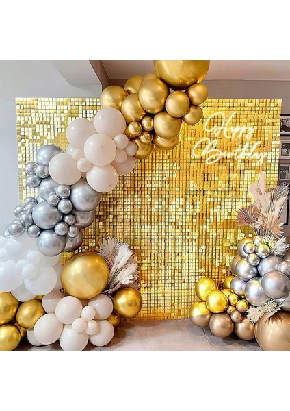 Turuncu Doğum Günü Partisi Payet Zemin Glitter Pırıltılı Kare Payet Panel Duvar Düğün Doğum Günü Dekor Bebek Duş Noel Dekorasyon (Yurt Dışından) fırsatları