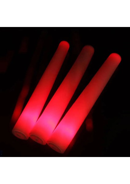 Çok Renkli Aydınlık LED Glow Işık Çubuğu Köpük Değnek Konser Performansı Parti Prop Çocuk Oyuncak (Yurt Dışından) fırsatları