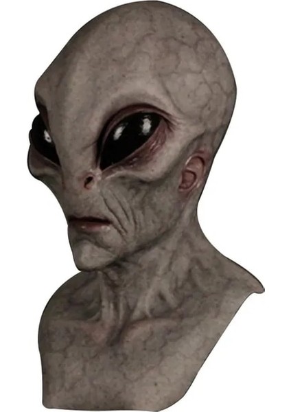 E Cadılar Bayramı Uzaylı Maskesi Korkunç Korkunç Korku Uzaylı Supersoft Maskesi Sihirli Maske Ürpertici Parti Dekorasyon Komik Cosplay Prop Maskeleri Yeni (Yurt Dışından)