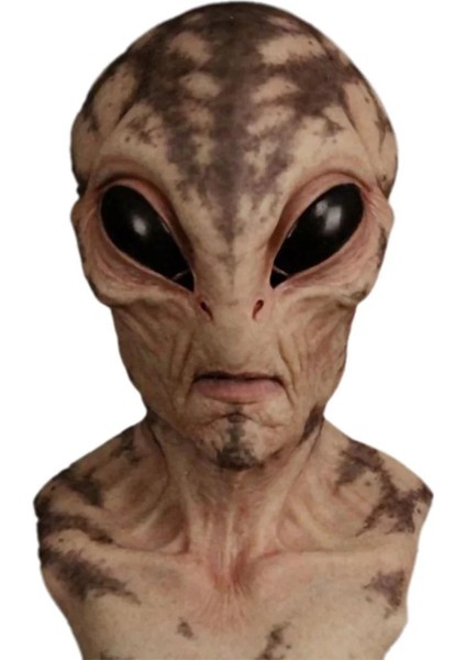 E Cadılar Bayramı Uzaylı Maskesi Korkunç Korkunç Korku Uzaylı Supersoft Maskesi Sihirli Maske Ürpertici Parti Dekorasyon Komik Cosplay Prop Maskeleri Yeni (Yurt Dışından)