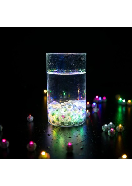 Kırmızı 100 Adet 5/10/20/30/50/100 Adet LED Balon Işık Minik LED Işık Mini Yuvarlak LED Top Lamba Bar Fener Noel Düğün Dekor Için (Yurt Dışından)