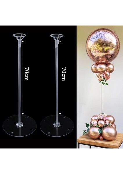 2 Takım 70 cm Standı Balonlar Kemerler Çerçeve Seti Süslemeleri Masa Standı Balonlar Aksesuarları Düğün Mutlu Doğum Günü Partisi Süslemeleri Çocuklar Için Araçlar (Yurt Dışından)