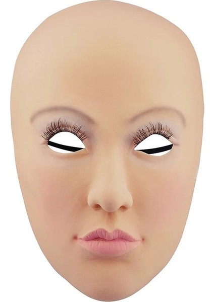 Yeni Kadın Yüz Maskesi Lateks Gerçekçi Insan Cilt Maskeleri Cadılar Bayramı Cosplay Dans Masquerade Güzel Cinsiyet Ortaya Kadın (Yurt Dışından) fiyatları