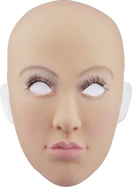 Yeni Kadın Yüz Maskesi Lateks Gerçekçi Insan Cilt Maskeleri Cadılar Bayramı Cosplay Dans Masquerade Güzel Cinsiyet Ortaya Kadın (Yurt Dışından) fırsatları