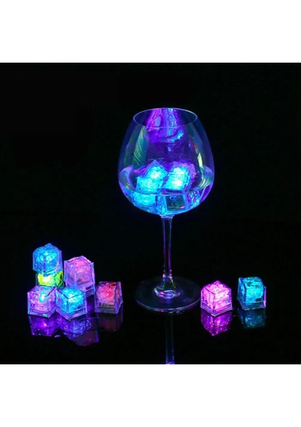 Yeşil 3 Adet Ev Dekor Aydınlık LED Buz Küpleri Parlayan Parti Topu Flaş Noel Cadılar Bayramı Festivali Karanlıkta Glow Parti Malzemeleri (Yurt Dışından) indirimleri