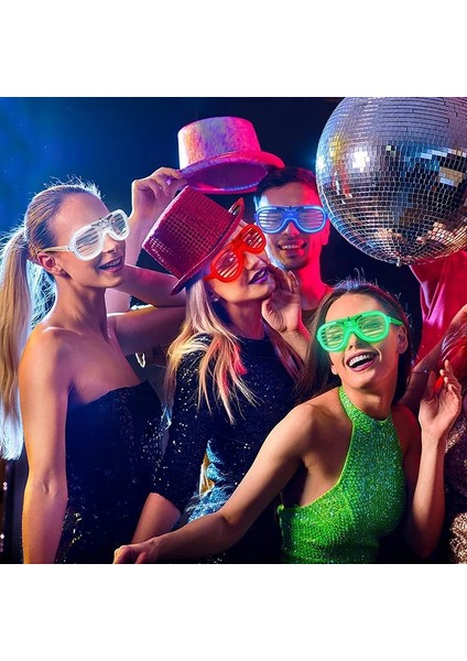 Karışık Kalp 15 Adet 8/15/30/50 Adet Karanlıkta Parlayan LED Gözlük Parti Iyilik Light Up Güneş Gözlüğü Neon Glow Gözlük Çocuklar Yetişkinler Için Parti Malzemeleri (Yurt Dışından)