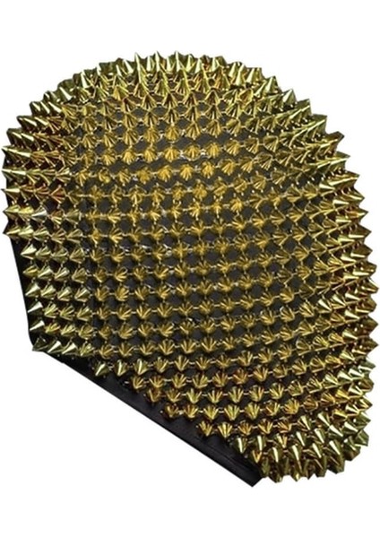 Mavi Başak Çivili Şekil Lateks Tam Yüz Korkunç Kask Cosplay Durian Kafa Rave Parti Film Maskesi Sahne (Yurt Dışından)