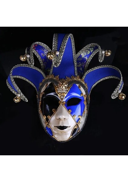Resim Color2 Opera Cadılar Bayramı Palyaço Maskesi Venedik Masquerade Maskesi Phantom Parti Etkinlik Gösterisi Topu Malzemeleri Dekorasyon (Yurt Dışından) modelleri