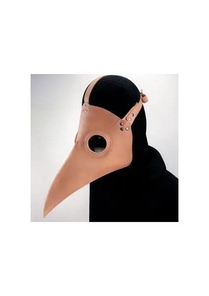 Kahverengi Komik Ortaçağ Steampunk Veba Doktor Kuş Maskesi Lateks Punk Cosplay Uzun Burun Maskeleri Gaga Yetişkin Cadılar Bayramı Olay Cosplay Sahne (Yurt Dışından)
