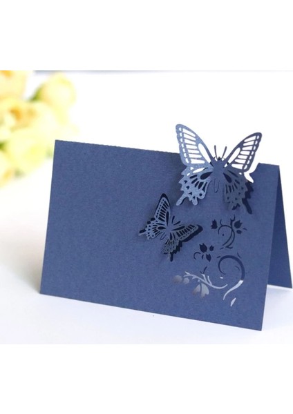 Altın 100 Adet Hollow Kesip Boş Kart Düğün Parti Töreni Yer Kartı Isim Kartları Konuk Düğün Masa Dekor B03E (Yurt Dışından) indirimleri