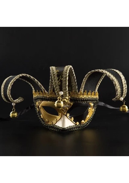 Parti Maskesi H Moda Masquerade Venedik Maskesi Mardi Gras Cadılar Bayramı Düğün Duvar Dekoratif Sanat Noel Yarım Yüz Doğum Günü Partisi Malzemeleri (Yurt Dışından)