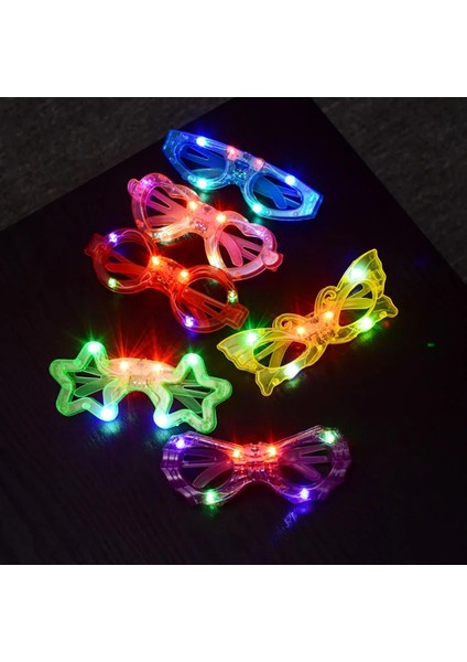 Karışık Stiller 20 Adet 10/20/30 Adet LED Işık Up Gözlük Karanlıkta Parlayan Gözlük Neon Parti Çocuklar Yetişkinler Için Güneş Gözlüğü Doğum Günü Noel Partisi Dekoru (Yurt Dışından) modelleri