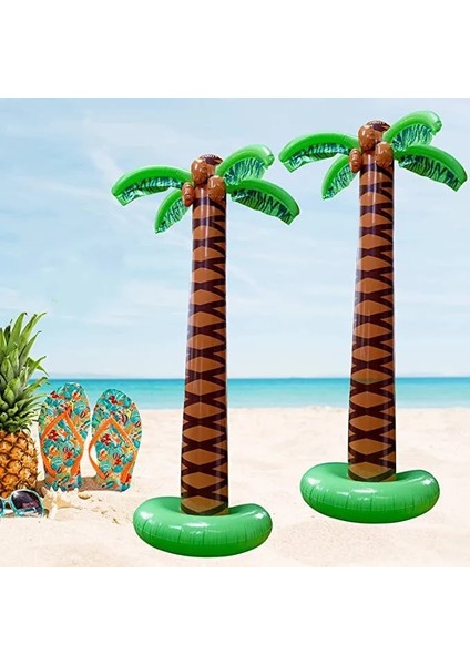 1 Adet Balon Şişme Büyük Hindistan Cevizi Ağacı Balon 90 cm Palmiye Ağacı Hawaii Plaj Düğün Doğum Günü Balon Dekor Tropikal Simülasyon Bitki Balon (Yurt Dışından) fırsatları