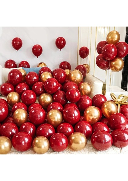 20 Adet A 40/20 Adet 10 Inç Nar Kırmızı Konfeti Lateks Balonlar Düğün Globos Doğum Günü Sevgililer Günü Evi Yeni Yıl Parti Süslemeleri (Yurt Dışından) fiyatları