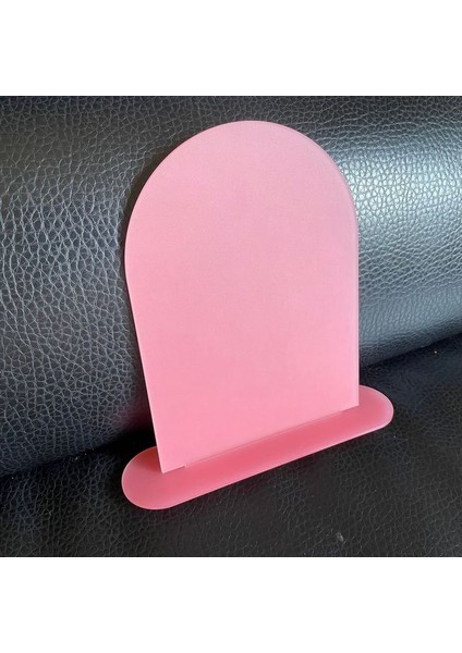 Buzlu Pembe Paket Başına 1 Adet Boş Buzlu Renk Kemer Akrilik Doğum Günü Gelin Duş Parti Düğün Yıldönümü Için Standı Masa Numarası Burcu (Yurt Dışından)