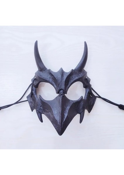 Stil-5 Yeni Hayvan Maskesi Japon Anime Yarım Yüz Maskesi Cosplay Unisex Masquerade 2022 Cadılar Bayramı Karnaval Parti Sahne (Yurt Dışından)