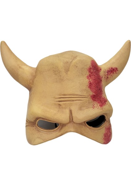 Yarım Yüz Gri Cadılar Bayramı 3D Korku Tam Baş Maskesi Uzun Korku Maskesi Cosplay Parti Lateks Hareketli Çene Kask Karnaval Maskesi (Yurt Dışından) indirimleri