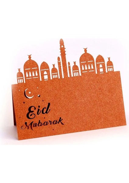 Bronz 30 Adet 10/30/50 Adet Eid Mubarak Parti Koltuk Kartı Adı Yer Kartları Kartpostallar Ramazan Eid Müslüman Parti Ramazan Kareem Masa Süslemeleri (Yurt Dışından) fiyatları
