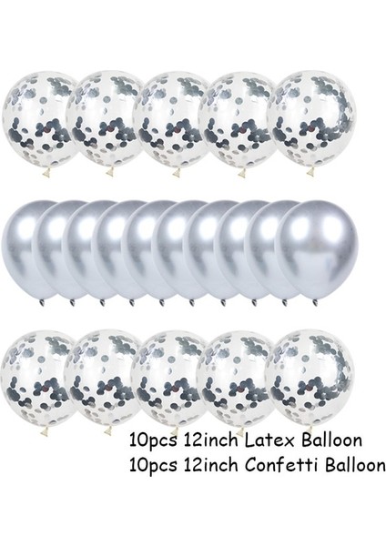 20 Adet Balonlar Balon Balonlar Için Tutkal Nokta Aksesuarları Ballon Nokta Doğum Günü Düğün Parti Balonları Tutkal Etiket Balonlar Standı Kemer Balon (Yurt Dışından)