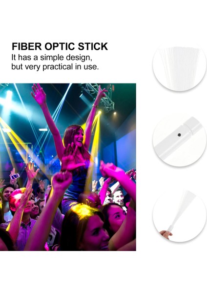 Mavi Sopa Optik Fiber Glow Işık LED Değnek Yukarı Değnekler Parti Düğün Köpük Sopa Toplu Kırbaç Fiber Koyu Iyilik Bilezikler Lamba Neon (Yurt Dışından) indirimleri