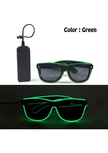 Tip 03 Çekici El Gözlük Karnaval Parti Gözlüğü Noel Paskalya Disko Glow Parti Malzemeleri Için LED Floresan Güneş Gözlüğü (Yurt Dışından) fiyatları