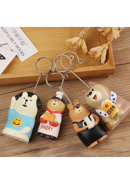 E 1 Adet Sevimli Hayvanlar Fotoğraf Tutucu Mesaj Klip Masa Numarası Tutucu Isim Kartı Placecard Kartpostal Standı Raf Ev Ofis Masası Dekorasyon (Yurt Dışından) fiyatları
