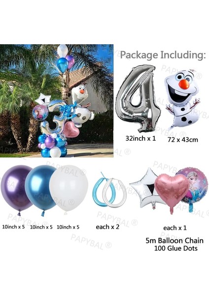 20210830M14-26PC Disney Dondurulmuş Prenses Elsa Folyo BALONLAR18INCH Doğum Günü Helyum Balon Bebek Duş Partisi Globos Çocuk Oyuncak Hediyeler Kızlar (Yurt Dışından)