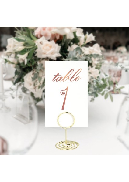 Altın LOVE-12PCS 12 Adet Metal Yer Kartı Sahipleri Memo Tutucu Kalp Yuvarlak Fotoğraf Klipleri Mesaj Kartları Düğün Masa Placecard Dekor Için Standları (Yurt Dışından) fırsatları