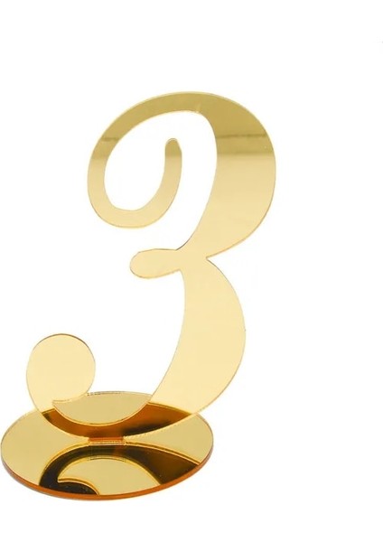 Stil 3 Düğün Masa Numaraları Akrilik Masa Numaraları Tutucu Tabanı ile Düğün Için Standlar Narin Hazırlanmış Çift Taraflı 1 Pc S55 (Yurt Dışından)