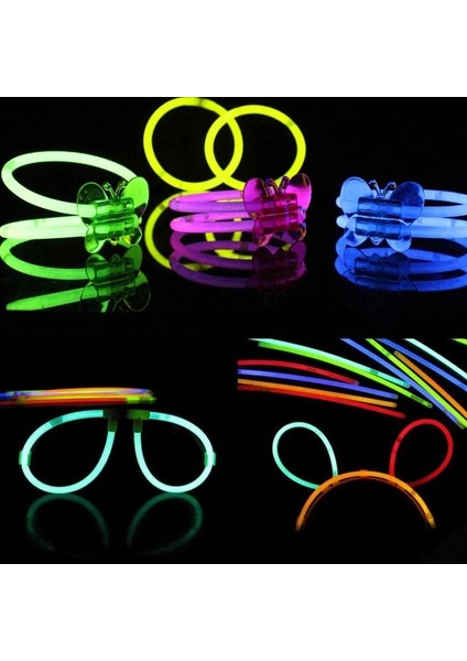 Mor 30 Parça 30 Takım Parlak Çubuk Kolye Aksesuarları Konnektörler Kafa Bandı Gözlük Kelebek Bilezikler Kolye Neon Parti Floresan Renkler Noel T74 (Yurt Dışından) indirimleri