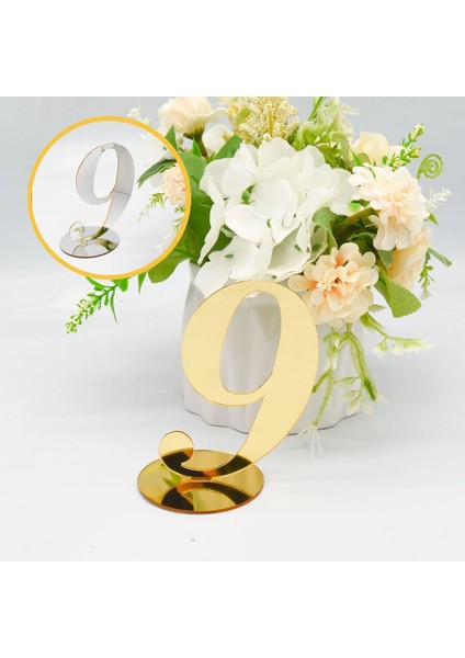 Stil 3 Düğün Masa Numaraları Akrilik Masa Numaraları Tutucu Tabanı ile Düğün Için Standlar Narin Hazırlanmış Çift Taraflı 1 Pc S55 (Yurt Dışından) fırsatları