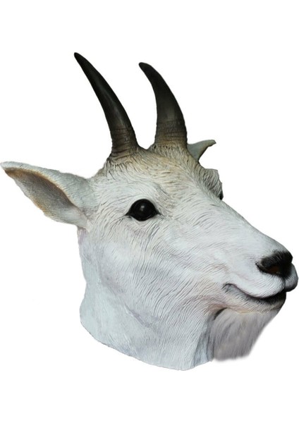 Ejderha Maskesi Sıcak Satış Hayvan Lateks Maske Keçi Maskesi Gerçekçi Kadın Erkek Maskesi Uzaylı Maskeleri Yetişkin Için Cadılar Bayramı Kostüm (Yurt Dışından)