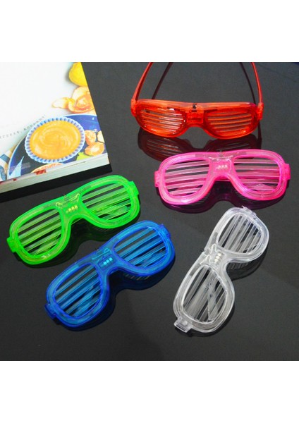 Pembe 10 Adet 5/10/25 Adet Light Up LED Gözlük Toplu 5 Renk Glow Gözlük Karanlıkta Glow Parti Malzemeleri Neon Parti Çocuklar Yetişkinler Için Iyilik (Yurt Dışından) indirimleri