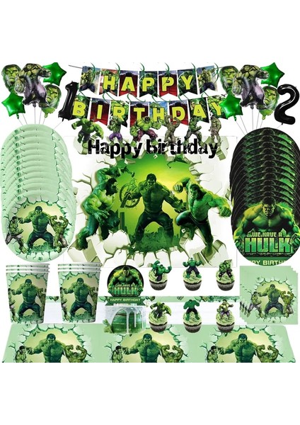 Fincan 10 Adet Süper Kahraman Avengers Hulk Parti Malzemeleri Dekor Çocuklar Doğum Günü Tek Kullanımlık Sofra Masa Örtüsü Bardak Plaka Balon Parti Iyilik Çocuk (Yurt Dışından) fiyatları