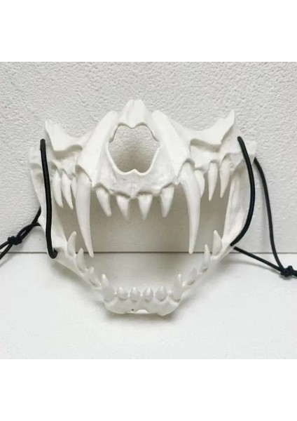 Bir Japon Animesi Ejderha Tanrı Yarım Yüz Maskesi Cosplay Hayvan Maskesi Unisex Cadılar Bayramı Masquerade Karnaval Parti Sahne (Yurt Dışından)