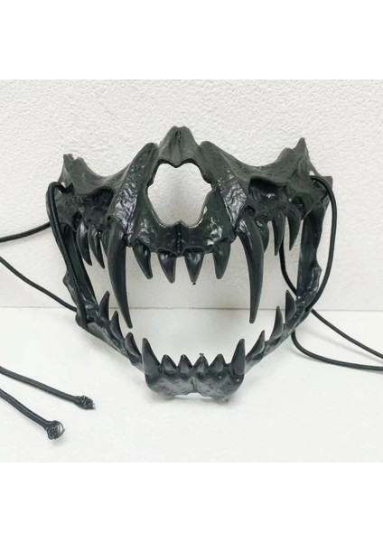 Bir Japon Animesi Ejderha Tanrı Yarım Yüz Maskesi Cosplay Hayvan Maskesi Unisex Cadılar Bayramı Masquerade Karnaval Parti Sahne (Yurt Dışından) indirimleri