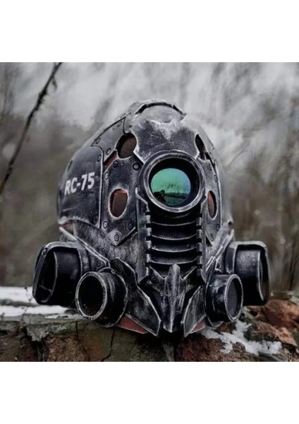 Gri Cadılar Bayramı Başlık Robot Kask Erkek Cyberpunk Maskesi Gezegen Uzaylı Maskesi Tam Yüz Yakışıklı Fonksiyonel Rüzgar Lateks Başlık (Yurt Dışından) indirimleri