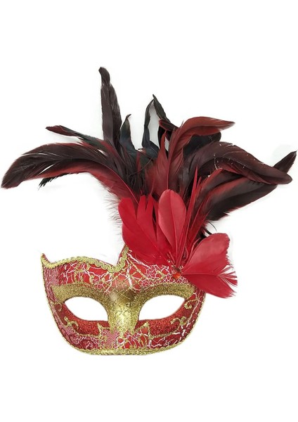 11 Kadın Kızlar Masquerade Tüy Parti Maskeleri Venedik Balo Balo Mardi Gras Cadılar Bayramı Noel Düğün Doğum Günü Hediyesi Maske (Yurt Dışından) indirimleri
