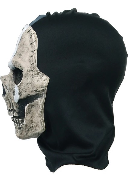 B Unisex Korku Hayalet Kafatası Maskesi Hayalet Call Of Duty Lateks Başlık Kask Cosplay Gerçekleştirmek Parti Masquerade Prop Cadılar Bayramı Cosplay (Yurt Dışından)