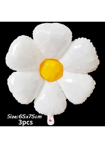 3 Adet A Resim Olarak 3/5/10 Adet Beyaz Papatya Çiçek Balonlar Bebek Duş Doğum Günü Partisi Dekoru Folyo Balon Hawaii Tema Fotoğraf Sahne Çocuk Oyuncakları Globos (Yurt Dışından) fiyatları