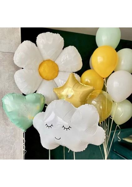 3 Adet A Resim Olarak 3/5/10 Adet Beyaz Papatya Çiçek Balonlar Bebek Duş Doğum Günü Partisi Dekoru Folyo Balon Hawaii Tema Fotoğraf Sahne Çocuk Oyuncakları Globos (Yurt Dışından) indirimleri