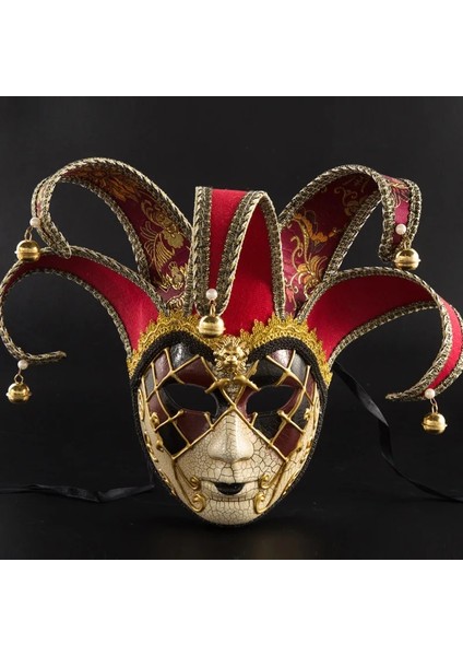 B9 Yeni High-End Venedik Masquerade Maskesi Maske Avrupa ve Amerika Birleşik Devletleri Cadılar Bayramı Palyaço Maskesi Gösterisi Malzemeleri (Yurt Dışından) fırsatları
