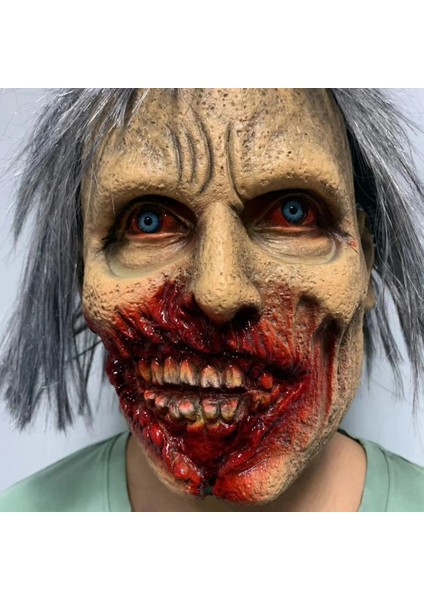 Zombi Palyaço Korkunç Palyaço Maskesi Evil Zombi Korku Mahkemesi Aptal Joker Cadılar Bayramı Kostüm Aksesuarları (Yurt Dışından) fiyatları