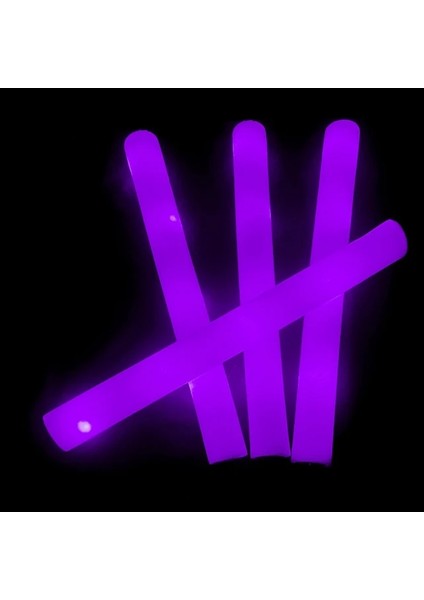 Mor 50 Adet Rgb LED Glow Köpük Sopa Tezahürat Tüpü Renkli Işık Karanlıkta Glow Doğum Günü Düğün Parti Malzemeleri Festivali Parti Süslemeleri (Yurt Dışından) fiyatları
