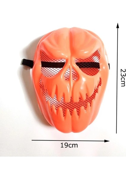 Tip 37 Plastik Yüz Maskesi Cadılar Bayramı Korkunç Yetişkin Maskesi Kostüm Partisi Dekoru Sahne Hayalet Korkunç Maske Anime Japon Tilki Cosplay Maske (Yurt Dışından)