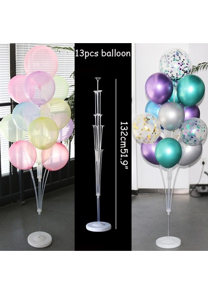 2 Takım 127 cm Standı J 1/2 Takım LED Işık Hava Topları Standı Tutucu Sütun Çocuklar Doğum Günü Partisi Balon Sopa Düğün Dekor Balon Helyum Globos Yetişkin Balon (Yurt Dışından)