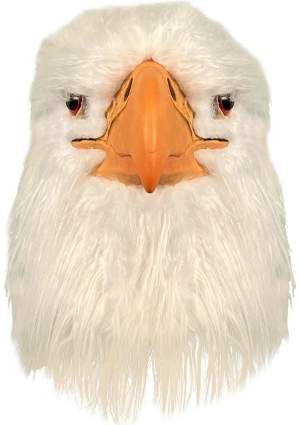 B Sarı Makeatree Kartal Baş Maskesi Hayvan Kauçuk Kuş Maskesi Lateks Kostüm Sahne Dekor Yetişkin Parti Için Cadılar Bayramı Noel Cosplay (Yurt Dışından) modelleri