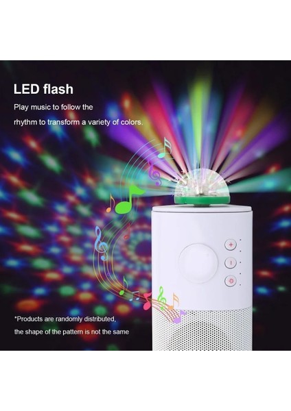 Type-C Adaptör Mini Disko Işığı USB Noel Topu LED Cadılar Bayramı Aydınlık Toplar Bar Balo Salonu Flaş Neon Işıkları Ev Partisi Rave Parlayan Yeni Yıl (Yurt Dışından)