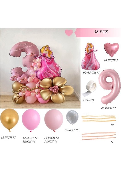 Orola 9 10 Adet Disney Minnie Mickey Mouse Şişme Alüminyum Balon Erkek ve Kız Bebek Duş Çocuk Doğum Günü Partisi Etkinlikleri Dıy Dekor (Yurt Dışından)