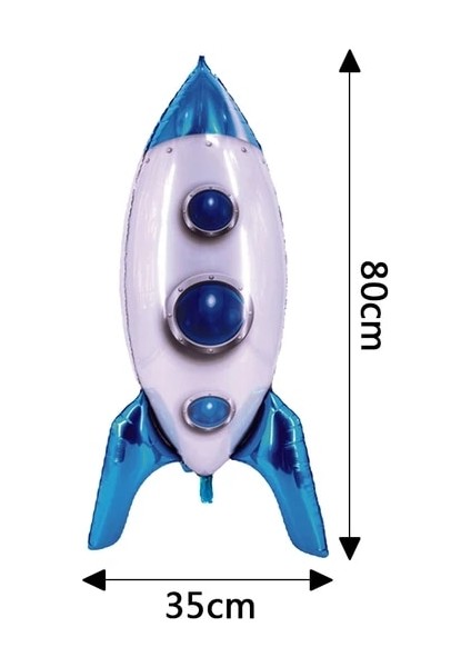 Gri 3D Astronot Roket Folyo Balonlar Düzlem Globos Uzay Gemisi Balon Dış Uzay Tema Doğum Günü Partisi Süslemeleri Çocuklar Bebek Duş (Yurt Dışından)